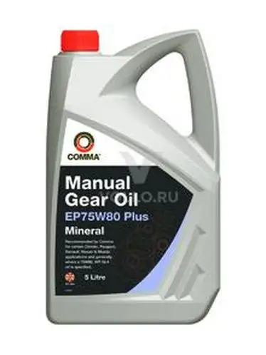 Comma EP 75W 80 Plus трансмиссионное масло 75W80 5 л.| |