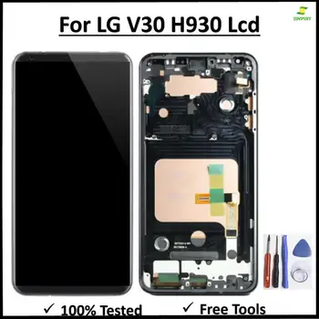 

LCD Display Screen 6.0"For LG V30 H930 LG V30 LCD VS996 LS998U LCD Touch Screen With frame Digitizer Assembly Full parts +Tools