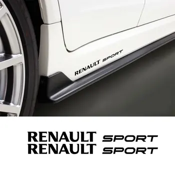 

28cm RENAULT SPORT 2x Side Skirt Stickers Car Decals Graphics