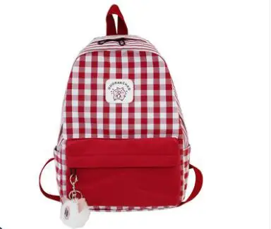 

2019 new student campus high school student backpacks small fresh canvas backpack schoolbag women