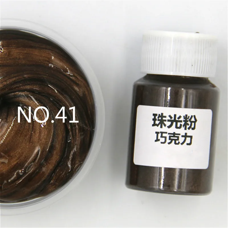 Diy Handmade Pearlescent Mica Powder Epoxy Resin Dye Pearl Pigment Resin Glue Pigments Material Crystal Mold
