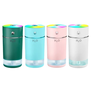 

Color Cup USB Air Humidifier Car Mist Maker 7 Colors LED Lights Mini Car Office Air Purifier