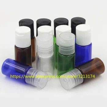 

wholesale 10ml PET plastic bottle with press lid, mini sample essential oil liquid moisturizer facial water cosmetic container
