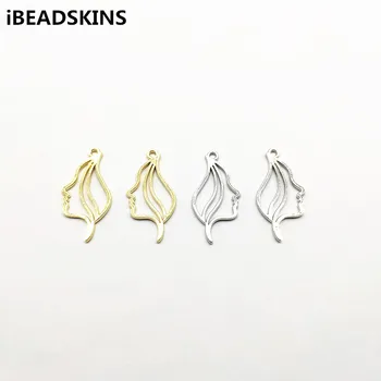 

New arrival! 32x15mm 100pcs Zinc Alloy Head shape charm for Woman Necklace Earrings parts,hand Made Earrings Jewelry DIY