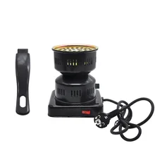 Металлические электрические Углеродные плиты кальян полный набор двойной точки угольная печь вода дым угольная печь три отверстия кальян аксессуары