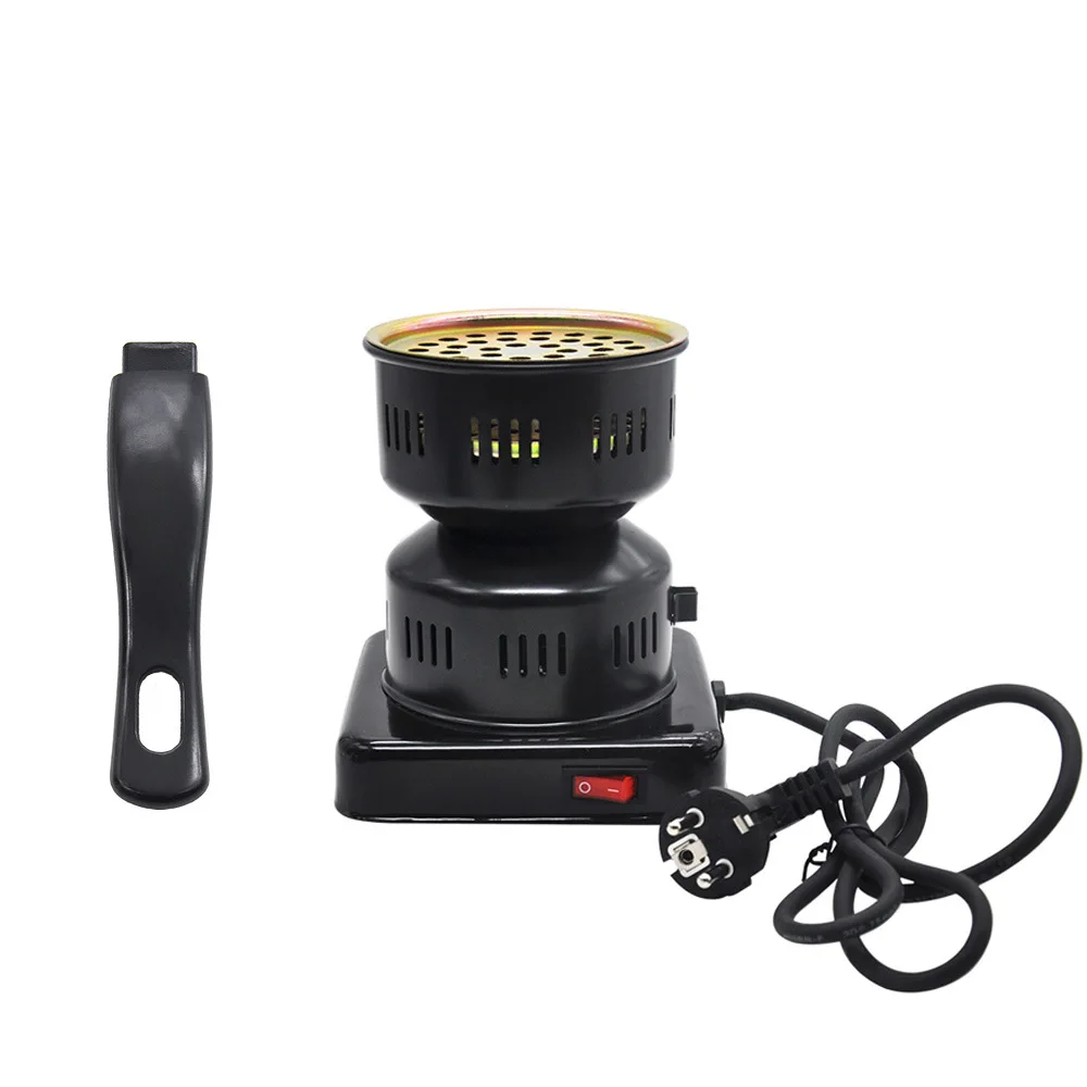 Металлическая электрическая карбоновая плита кальян полный набор двухточечная