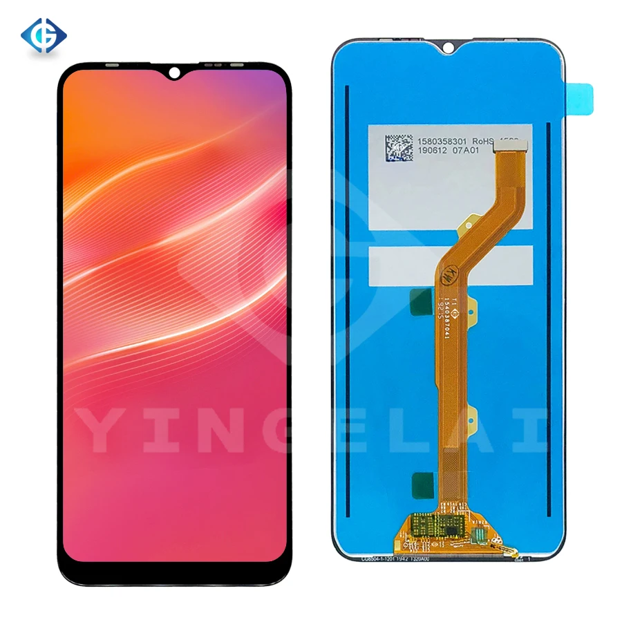 6,52 ''Полный ЖК-дисплей для Infinix Hot 8 X650C X650 X650b ЖК-дисплей кодирующий преобразователь сенсорного экрана в сборе Hot8 X650 экран стеклянный датчик