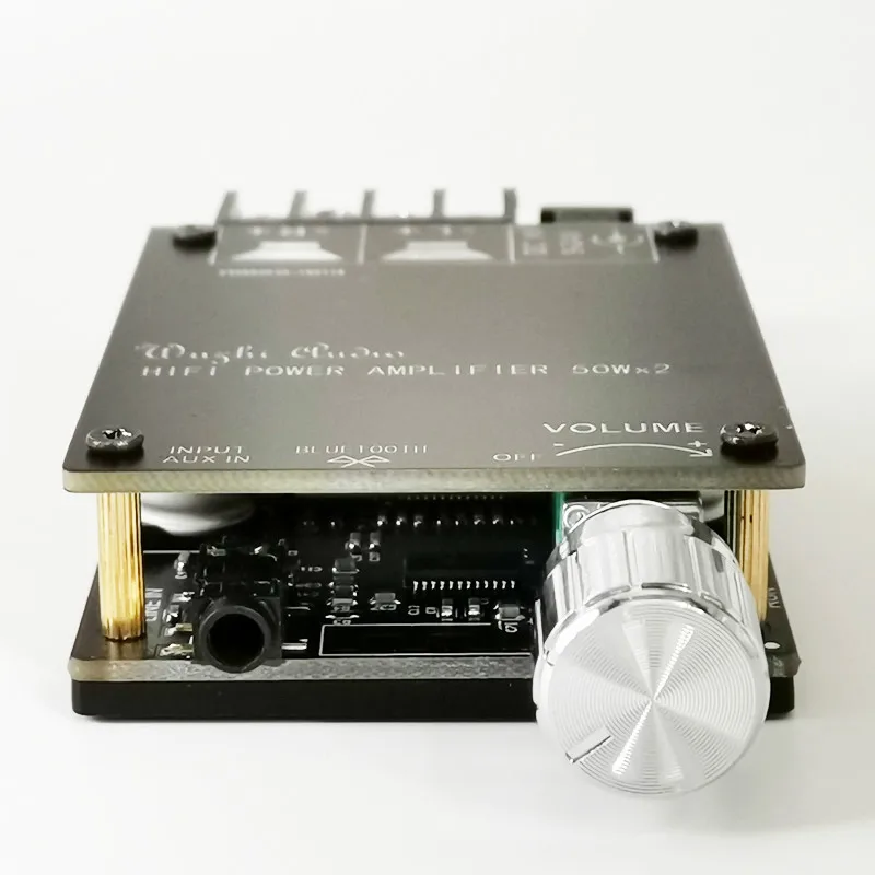 Bluetooth 5,0 аудио модуль tpa3116d2 стерео высокой мощности цифровой hifi уровень 2,0 усилитель мощности плата 2x50 Вт