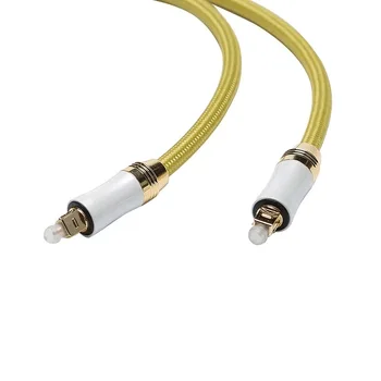 

Digital Audio Extension Wire Optical Audio Cable SPDIF Optical Fiber Square to Square Mouth For TV BOX Amplifier Cable 10m 20m
