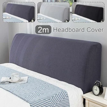 

All-inclusive Protective Headboard Cover European Solid Color Bed Head Back Bedspreads Dust Cover Plain Soft Bed Head Cover