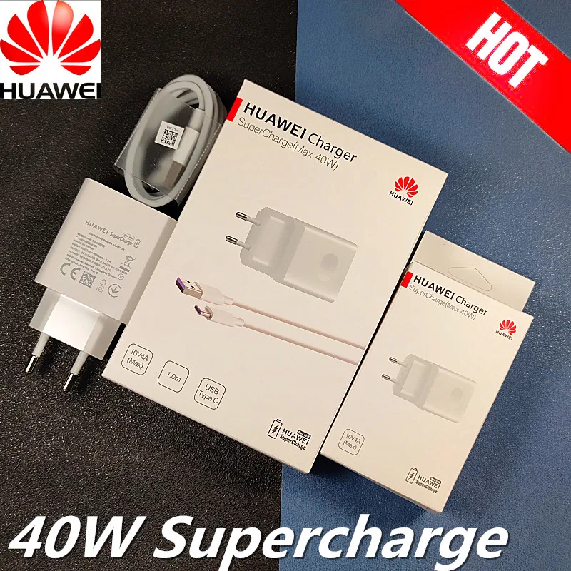 Зарядное устройство Huawei p40 lite 40 Вт 10 в 4 а|Зарядные устройства| |