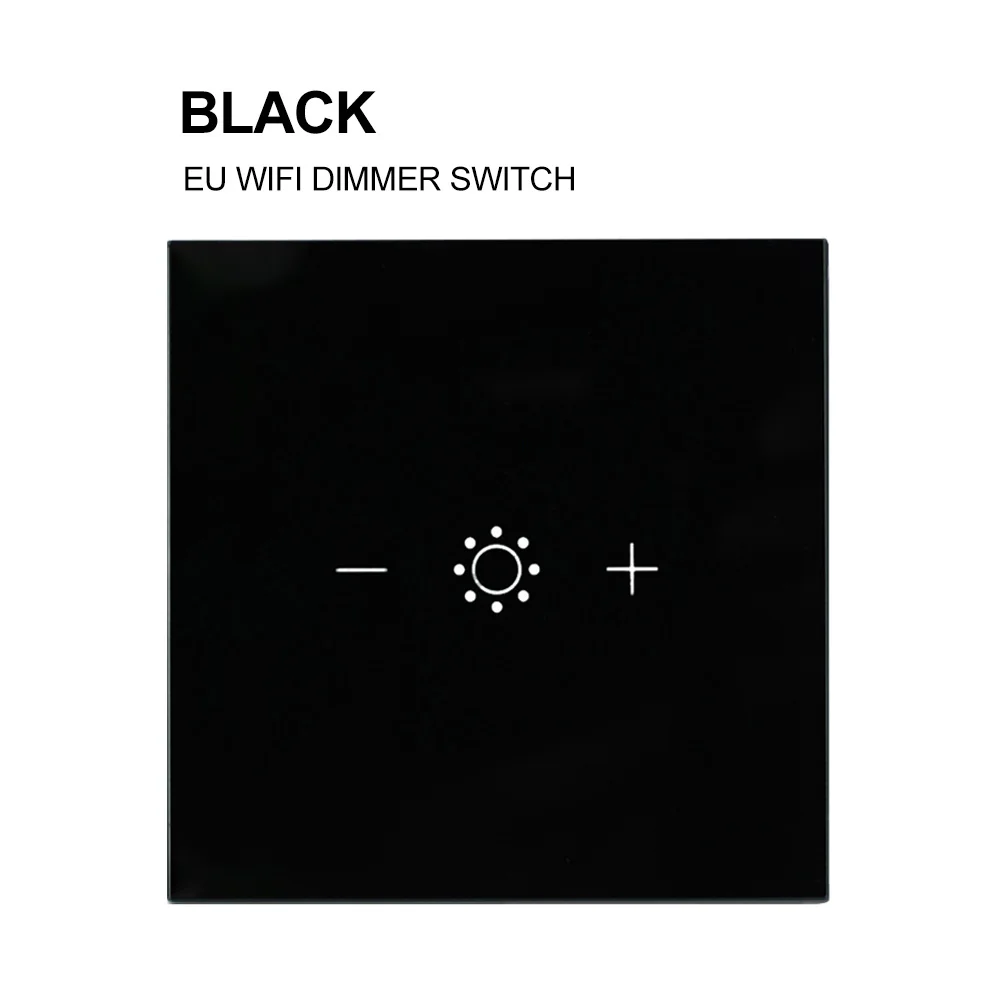 Black DM01 AVATTO Tuya светодиодный сенсорный Wifi диммер светильник, умная полоса лампочка с регулированием яркости переключатель с приложением, голосовой пульт для Alexa, Google Home - Комплект: Black DM01