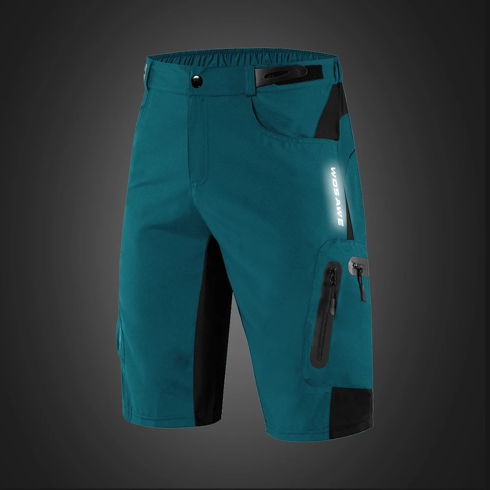 WOSAWE светоотражающие велосипедные шорты с карманами на молнии для спорта
