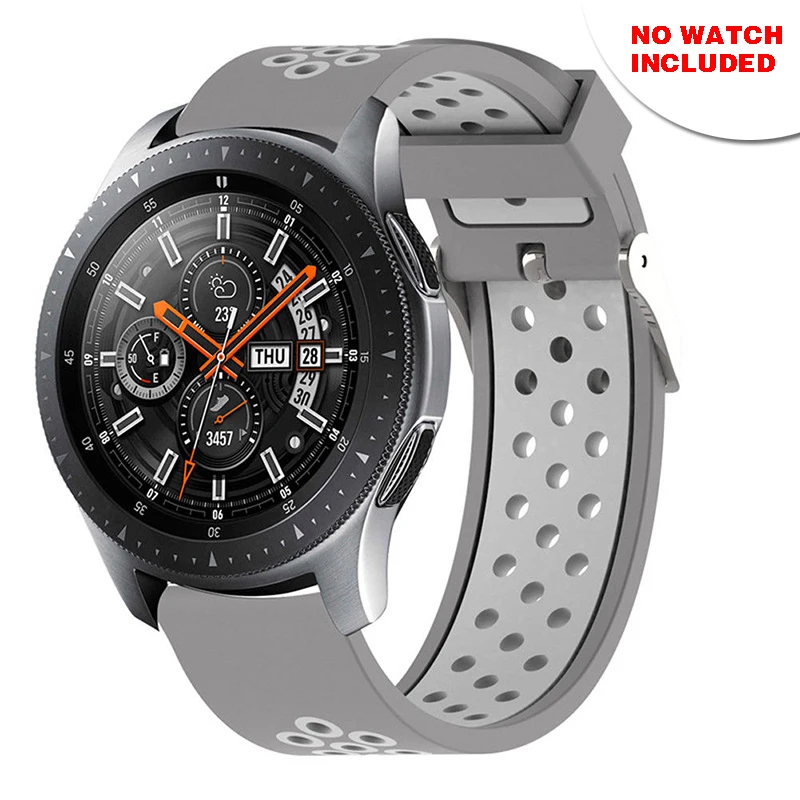 Mayitr Fashion Colorful Replacement Silicone Sport Wrist Band Strap for Samsung Galaxy Watch 42mm/46mm Bracelet Watchband Hot