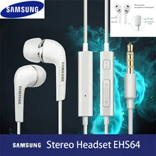 Für Samsung original EHS64 Kopfhörer Wired 3,5mm In-ohr mit Mikrofon Wired Controller Unterstützung Android für Xiaomi Huawei