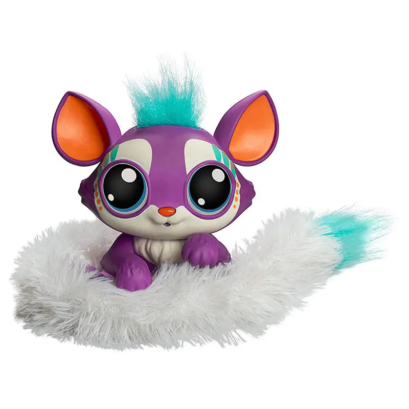 Плюшевая игрушка Lil Gleemerz Acousto-optic Touch Interactive Pet волшебный цвет хвост фигурка лисы модель игрушки Дети Рождественские подарки - Цвет: FOX04