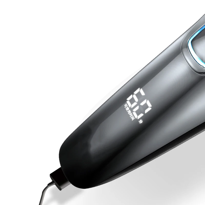 Мужская моющаяся USB перезаряжаемая электробритва Беспроводная умная бритва Водонепроницаемая бритвенная машинка для стрижки бороды