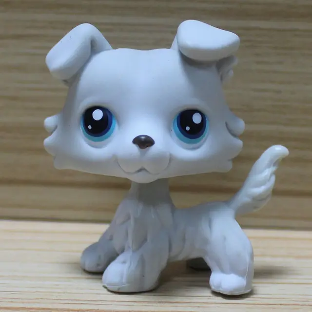 Rare littlest pet shop lps toys dog collection cute littlest sausage old original animal figure kids Christmas gifts 8