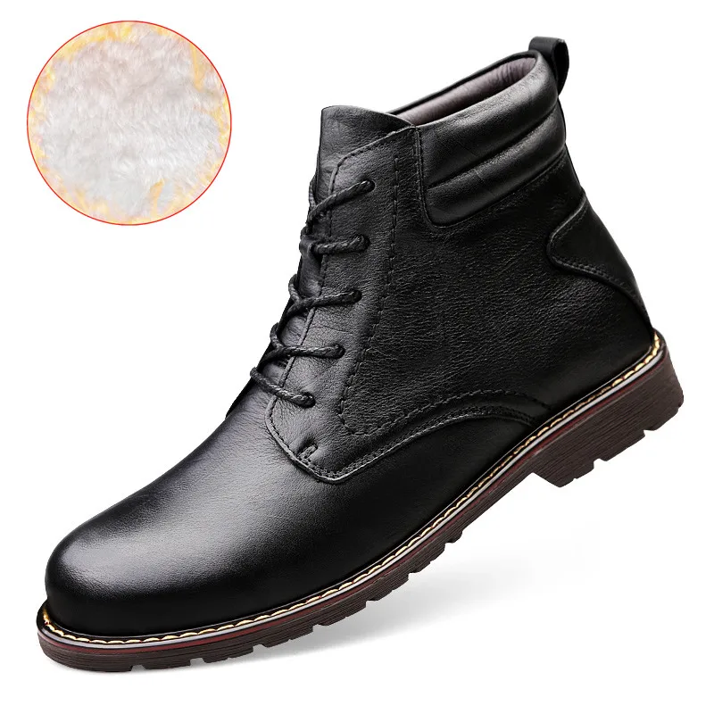 Сезон осень-зима; мужские бархатные ботинки из яловичного спилка; удобные ботинки в байкерском стиле; Мужская обувь; резиновые ботильоны; мужская обувь - Цвет: Velvet1
