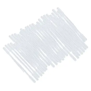 

100 Pcs Laboratory Set Clear Plastic Graduated Pipette Droppers L