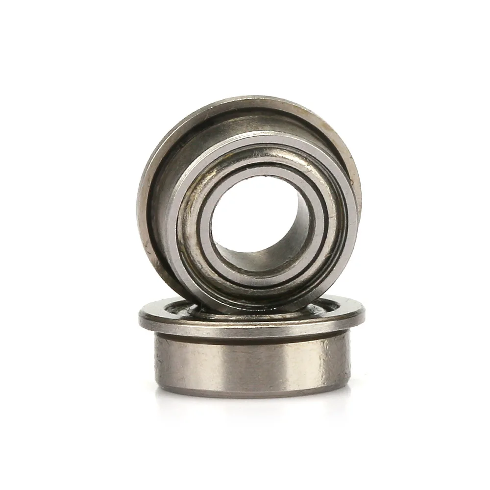 50pcs/100pcs FR2-5ZZ 3.175*7.938*3.571mm flange deep groove ball bearing FR2-5-2Z Flanged shielded bearing