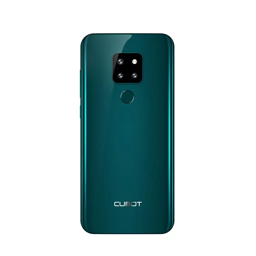 Cubot P30 смартфон 6," экран капли 2340x1080p 4 Гб+ 64 ГБ Android 9,0 Pie Helio P23 AI задняя Тройная камера Face ID 4000 мАч - Цвет: green