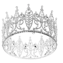 Королевский барочный Свадебный диадемы Свадебный Специальный день аксессуары для волос