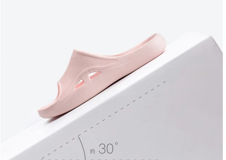 Xioami New summer Bathroom sandals and slippers indoor comfortable non-slip bottom soft thick bottom couple home flip flop