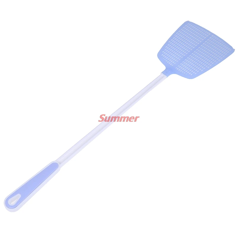Kitchen Accessories Long Handle Plastic Fly Trap Swatter 1Pcs Fly Killer Hand Manual Flapper Pest Control fly swatter