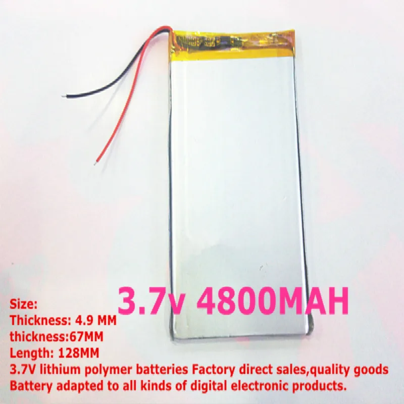 Best батарея бренд 1 шт. Бесплатная доставка Лидер продаж 4967128 'li polymer' ma '4800MAH для планшетных ПК