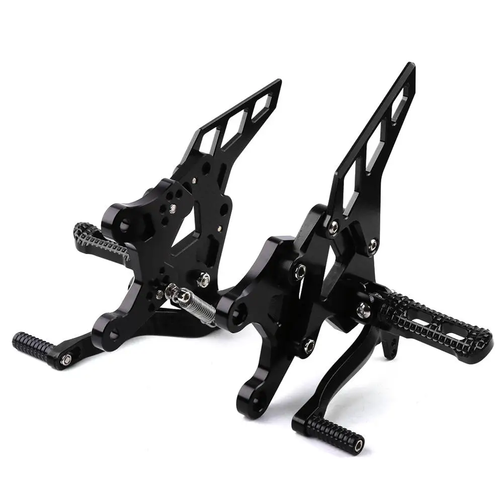 SMOK Мотоцикл с ЧПУ Алюминиевый сплав задние наборы Rearset подставка для ног колышки для Kawasaki Z900 Z 900 2012