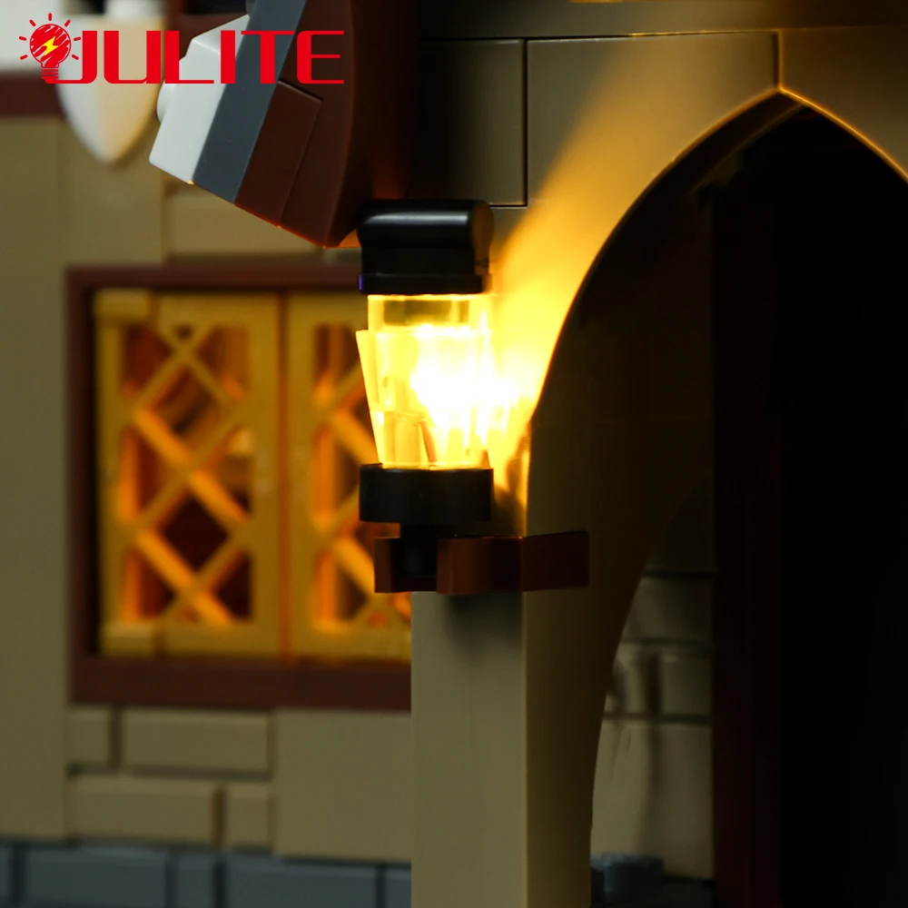 Kit Di Illuminazione A Led Per 76388 Village Visita Modello Da Collezione Kit Di Luci Set Di Giocattoli Fai-Da-Te (Blocchi Non Inclusi)