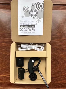 

Wireless speaker PTT Headphone TK-connector Headset Automatic Matching Earphone Walkie Talkie Built In For PTT Mic two way radio