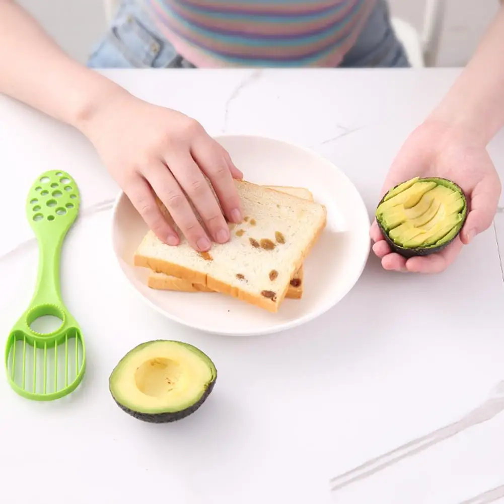 5 In 1 Avocado Knife Avocado Cutter Separator Tool Core Removal Shredders Fruit Slicer Cookware