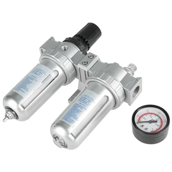 

G1/2 Regulator Trap High Air Compressor Oil Water Separator Filter Gauge