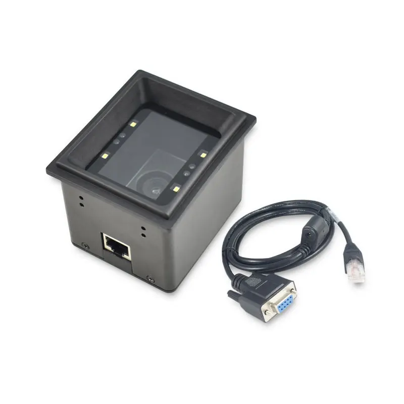 RD4600 High quality RS232 or USB 2D Fixed Mount Barcode Scanner Reader For Kiosk or Turnstile Mobile Access Control