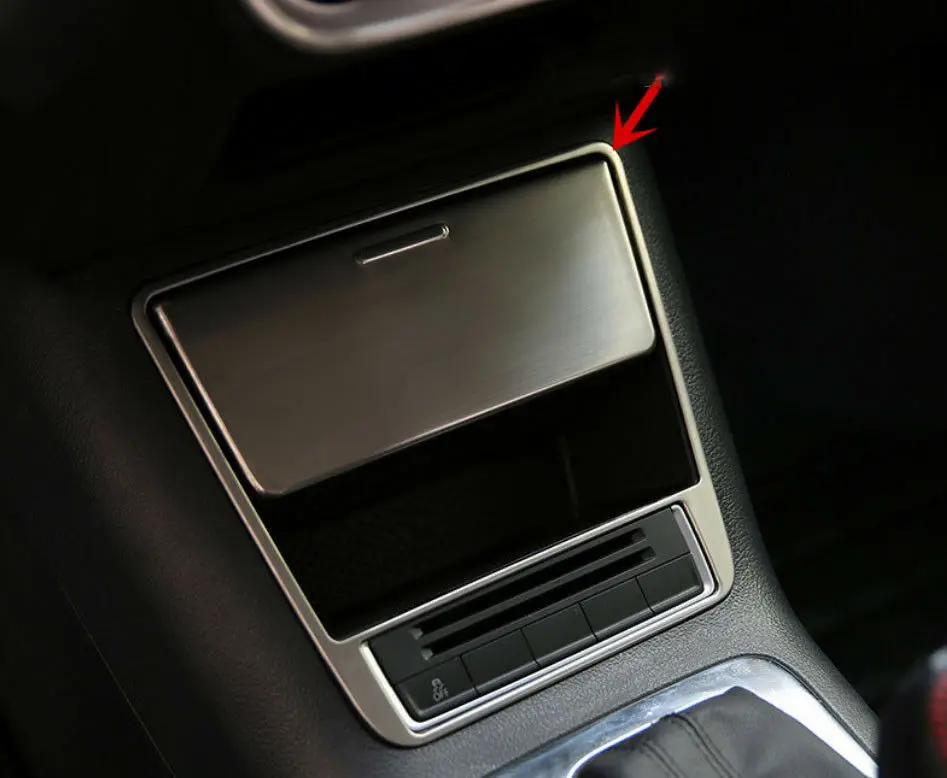 1 шт. консоль из нержавеющей стали для хранения для VW Tiguan 2010