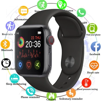 

2020 Smart Watch Men Full Touch Waterproof Smartwatch Blood Pressure Fitness Tracker Watch Women WhatsApp Clock For Android IOS