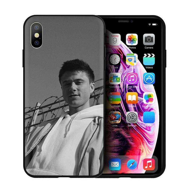 B11 Мягкий силиконовый чехол для телефона EWAU Alec Benjamin для iPhone 5 5S SE 6 6s 7 8 plus X XR XS 11 Pro Max - Цвет: B11