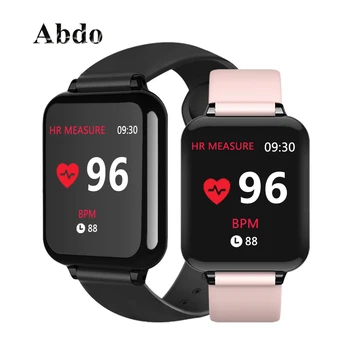 

New B57 Smart Watch Waterproof Sports Fitness Tracker Smartwatch Heart Rate Monitor Blood Pressure Functions For Women men kid
