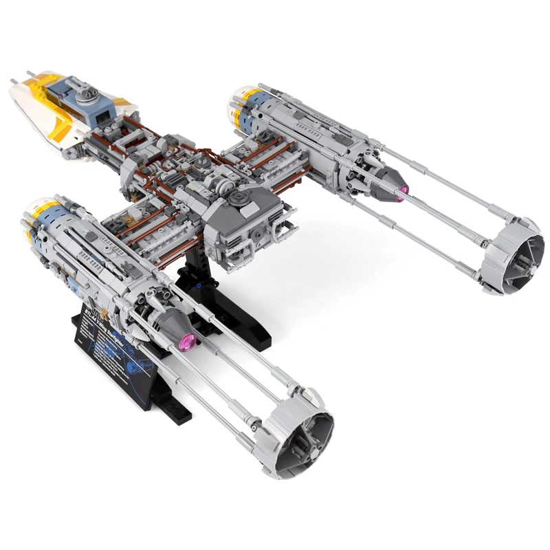 Star 05143 военные игрушки, совместимые с 75181 Y-истребитель, набор строительных блоков, кирпичи, игрушки для детей, подарки на день рождения для мальчиков
