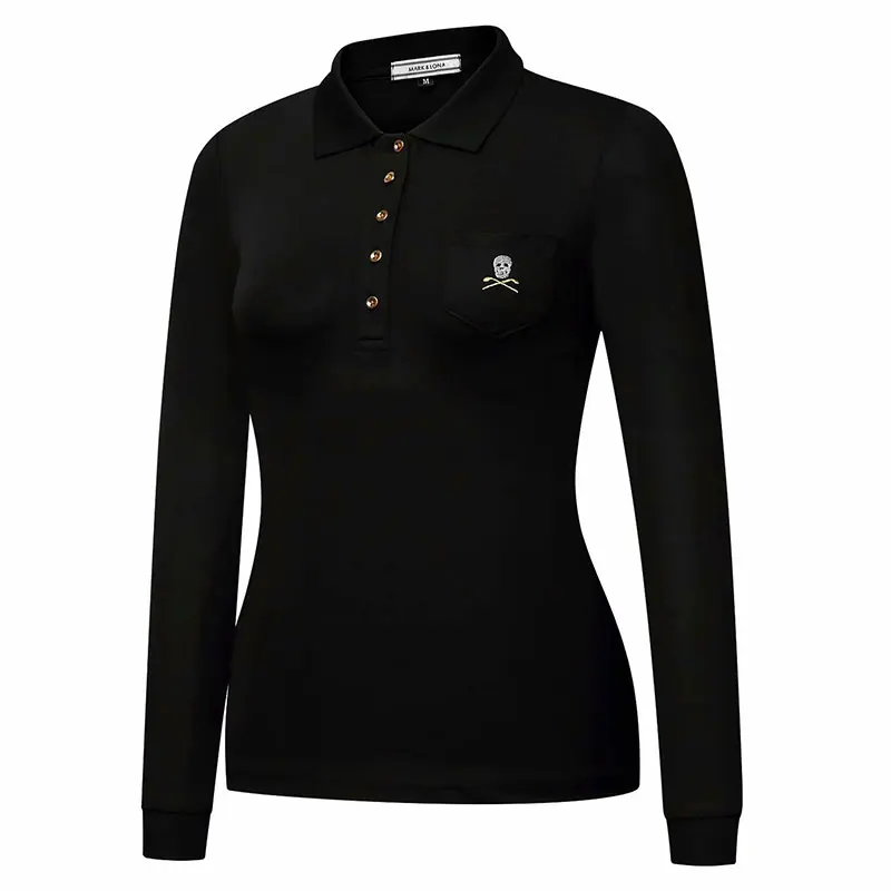 Spring Autumn New Women's Long Sleeved Golf T