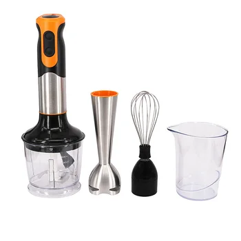 

4-in-1 Handhold Electric Food Blender Multifunctions Baby Food Mixer Juice /Milk Shake/Rice Paste/Egg Beater Cooking Stick