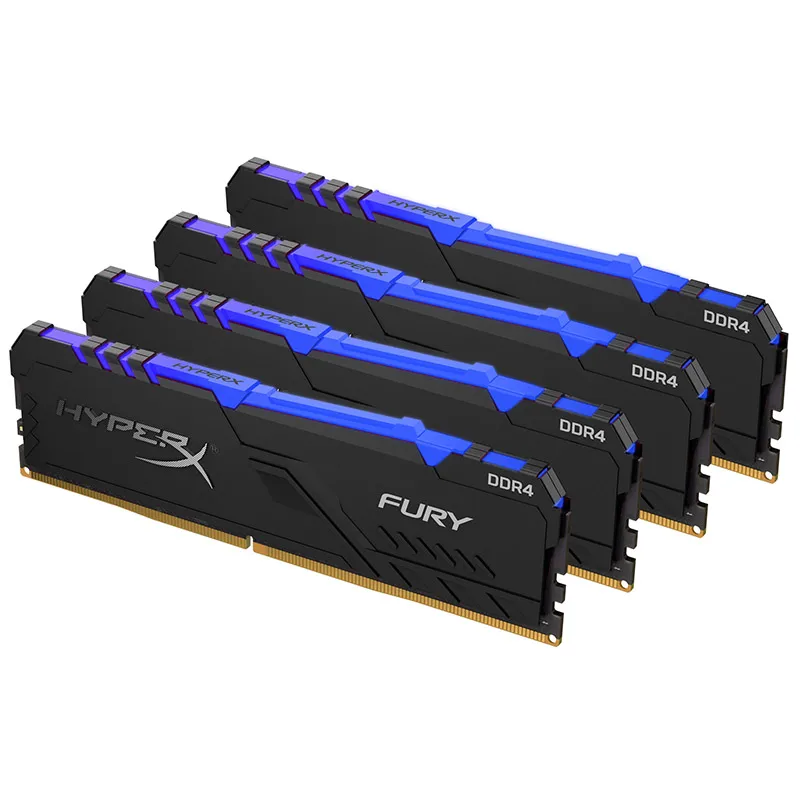 Kingston HyperX FURY DDR4 rgb память 2666 МГц 3000 3200 3600 DIMM XMP 8 Гб 16 Memoria Rams ddr4 для настольной