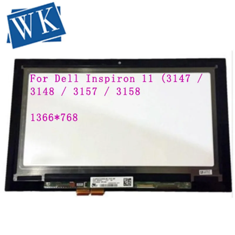 Сенсорный ЖК экран для Dell Inspiron 11 3147 3148 3000 3157 3158 3152 i3153 3153 6 дюйма дигитайзер в