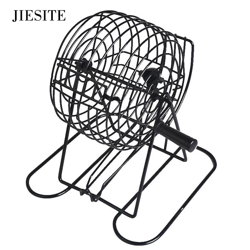 JIESITE бинго набор 75 шариков лотерейная машина ничья машина бинго игра для общественного шоу/вечерние/коммерческие выступления счастливые шары игра