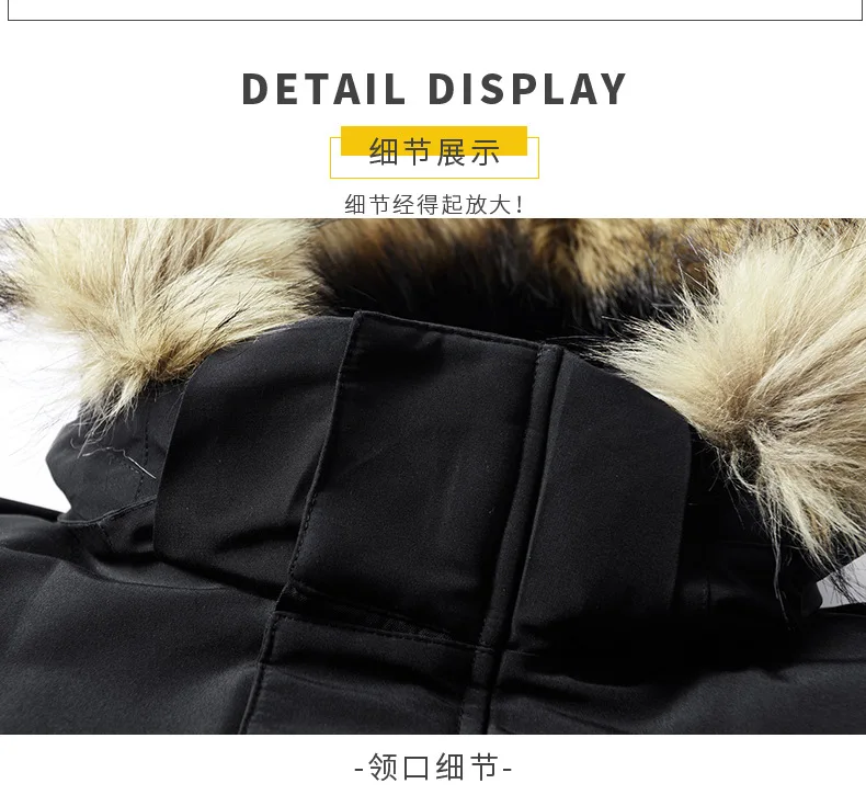AliExpress, Мужская модная рабочая одежда средней длины с капюшоном, пуховое пальто, корейский стиль, толстый теплый пуховик, сумки