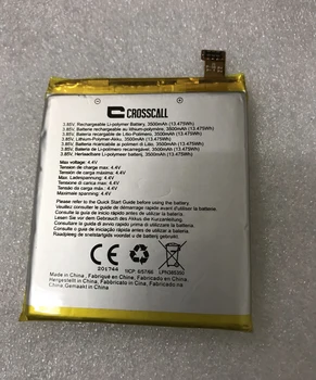 

100% NEW High Quality for CROSSCALL TREKKER X3 Phone Battery 3.8V 3500mAh LPN385350