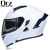 Casque de Moto rcycle à rabat, à Double objectif, complet