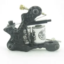 Один 10 Обертывания Катушки Топ татуировки машина пистолет для Комплект питания набор татуировки инструменты питания FSM28